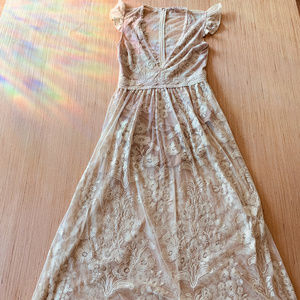 FOR LOVE & LEMONS Violetta Maxi Dress